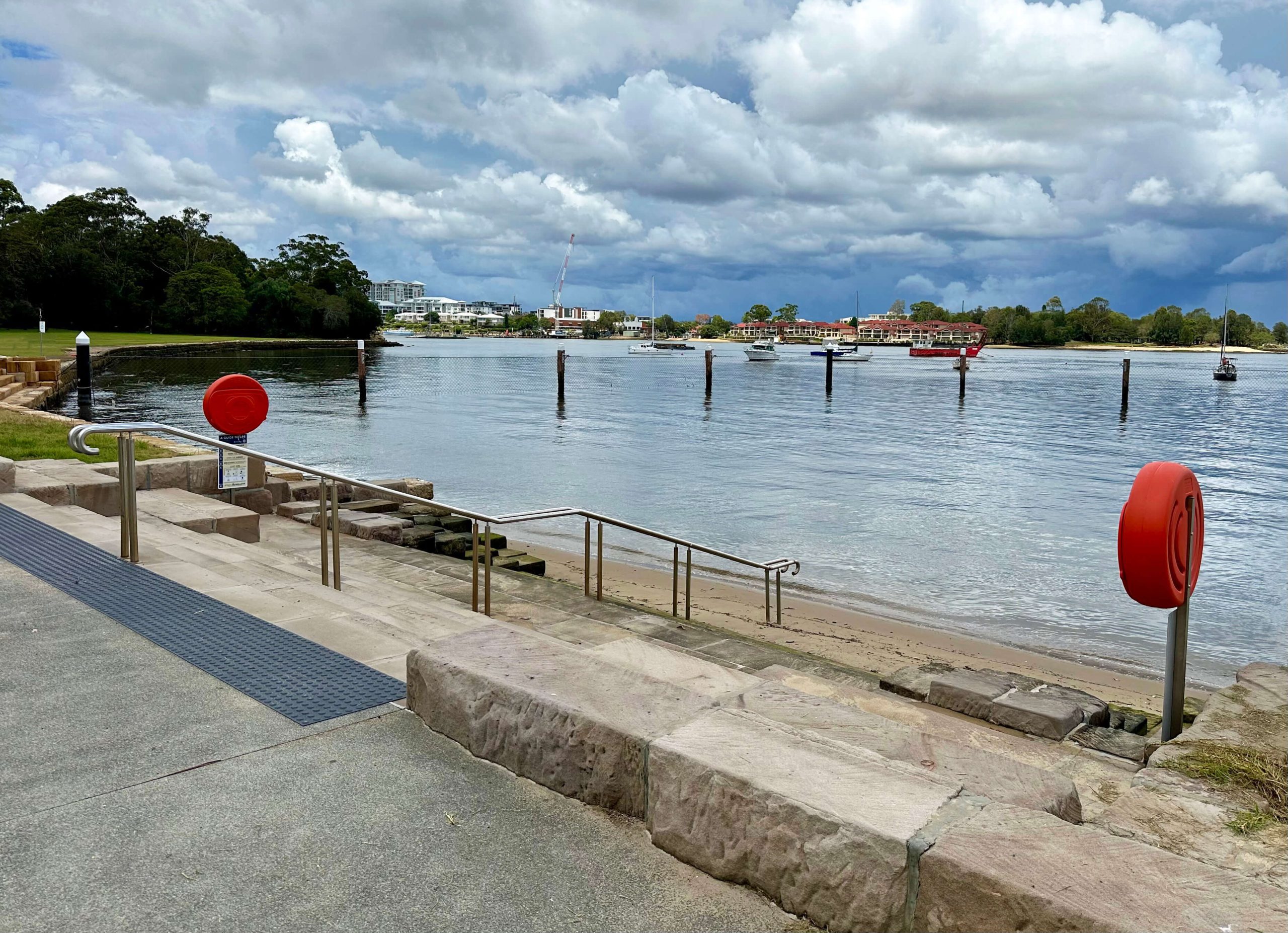 Parramatta River's newest swim site, Putney Beach, is open!